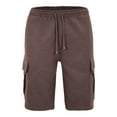 thumbnail image 1 of Victorious Men's Heavyweight Fleece Cargo Shorts VS76 - Brown - 2X-Large, 1 of 4