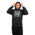 thumbnail image 1 of Victorious Men's Iridescent HIgh Life Graphic Print Fleece Pullover Hoodie JK5033 - Black - 4X-Large - G14I, 1 of 5