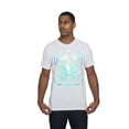thumbnail image 1 of Victorious Men's Iridescent High Life 3D Leaf Graphic T-Shirts TS7324 - White - 5X-Large - F19I, 1 of 4