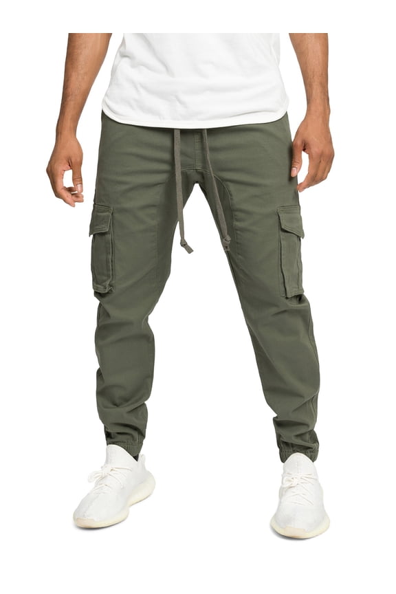 Victorious Men's Jogger Twill Cargo Pants, Up To 5X