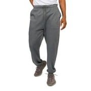 Victorious Men's Lightweight Fleece Drawstring Elastic Cuff Sweatpants, Up To 5X
