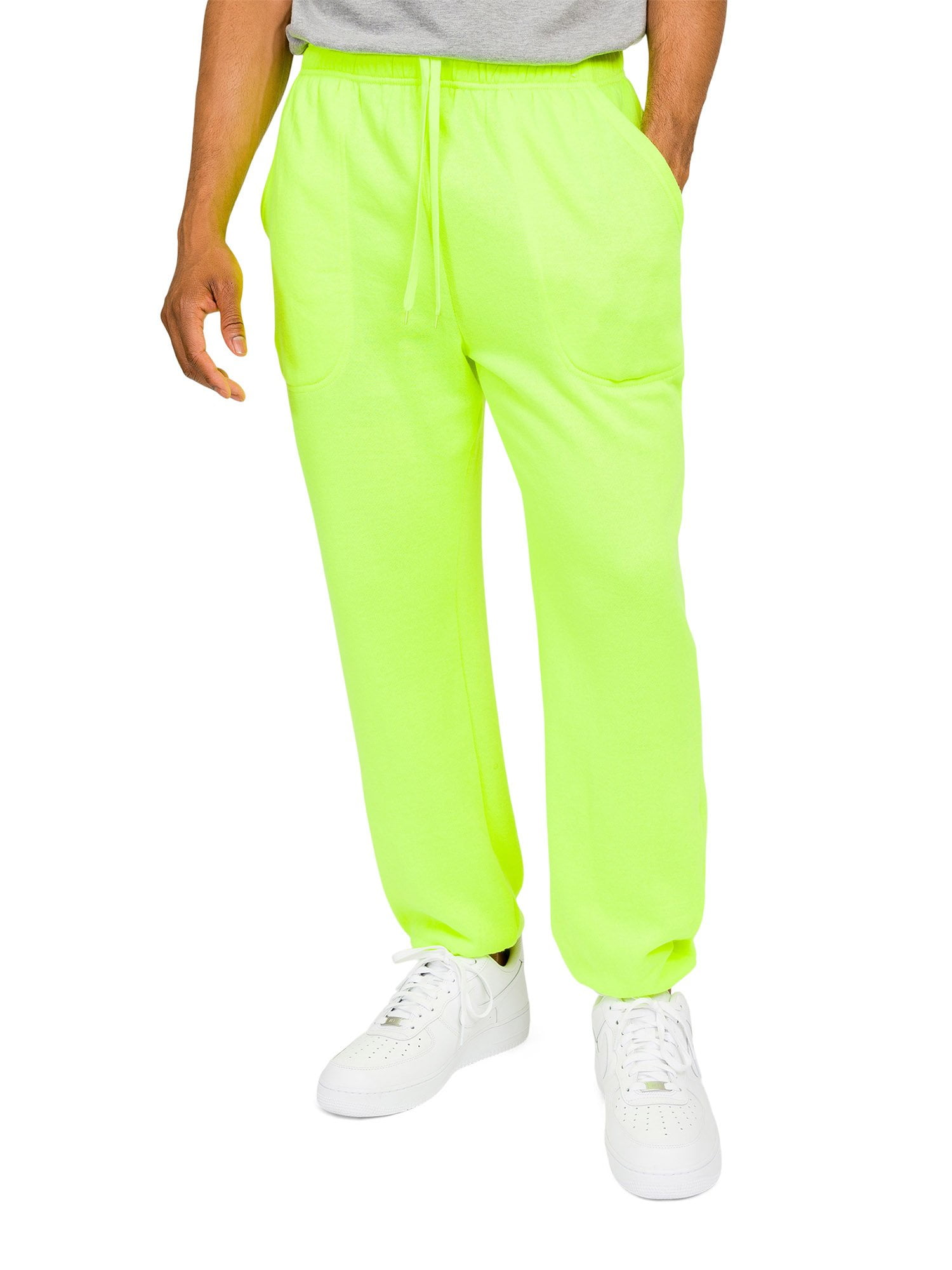 Victorious Men s Lightweight Fleece Drawstring Elastic Cuff Sweatpants Up To 5X Walmart Business Supplies