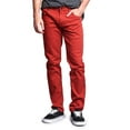 thumbnail image 1 of Victorious Men's Skinny Fit Color Stretch Jeans, Sizes up to 42W, 1 of 5