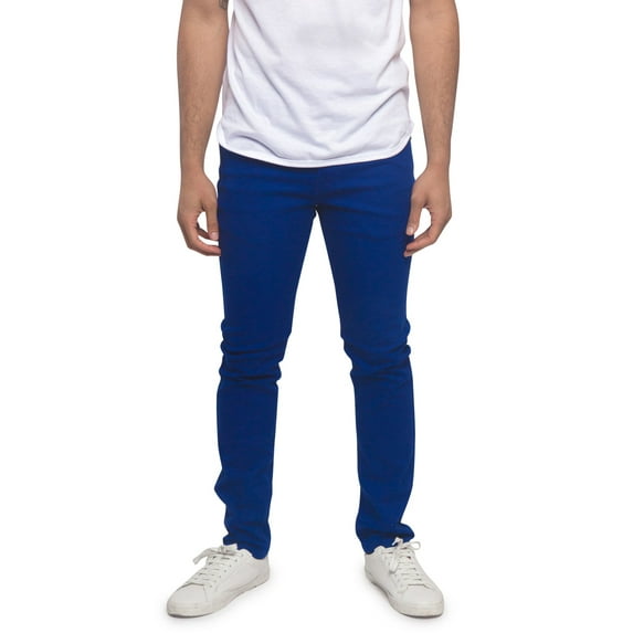 Victorious Men's Skinny Fit Color Stretch Jeans, Sizes up to 42W