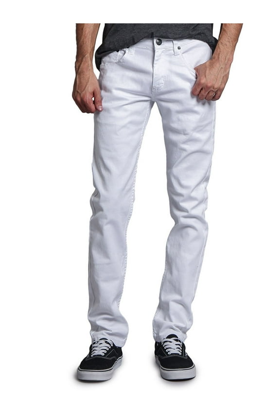 Victorious Men's Skinny Fit Color Stretch Jeans, Sizes up to 42W