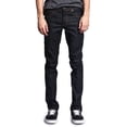 thumbnail image 1 of Victorious Men's Skinny Slim Fit Stretch Raw Denim Jeans - Multiple Colors & Sizes, 1 of 6