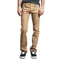 thumbnail image 1 of Victorious Men's Slim Fit Unwashed Raw Denim Jeans DL980 - Khaki - 36/32, 1 of 6
