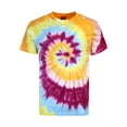 thumbnail image 1 of Victorious Men's Spiral Graphic Tie Dye T-Shirt TS7418 - Pastel Multi Color - X-Large, 1 of 2
