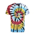 thumbnail image 1 of Victorious Men's Spiral Splash Tie Dye T-Shirt TS7417 - Multi Color - Small, 1 of 2