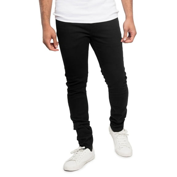 Victorious Men's Super Skinny Fit Colored Jeans DL1001WM-SUPER - Black - 38/30