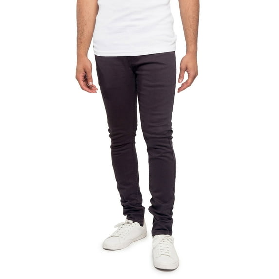 Victorious Men's Super Skinny Fit Colored Jeans DL1001WM-SUPER - Charcoal - 38/30