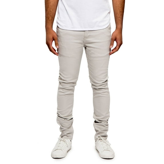 Victorious Men's Super Skinny Fit Colored Jeans DL1001WM-SUPER - Gray - 28/30