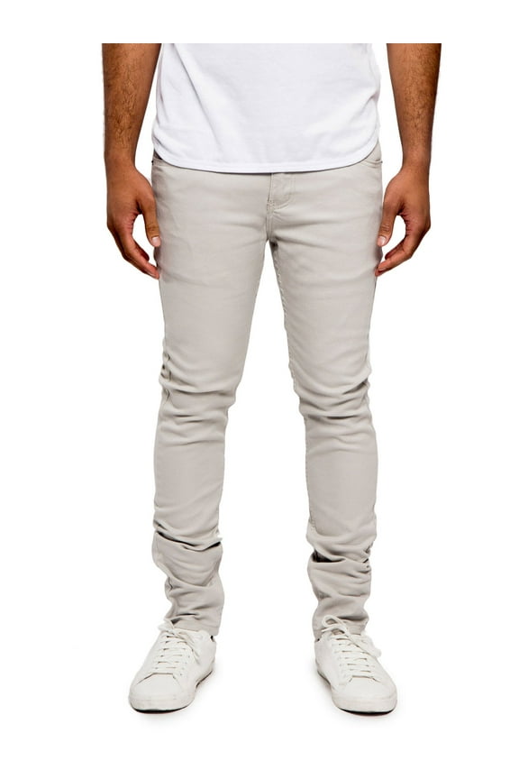 Victorious Men's Super Skinny Fit Colored Jeans DL1001WM-SUPER - Gray - 32/30