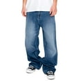 thumbnail image 1 of Victorious Men's Ultra Baggy Y2K Wide-Leg Denim Jeans DL981 Indigo 3032, 1 of 5