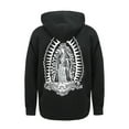 thumbnail image 1 of Victorious Men's Virgin Mary Fleece Pullover Graphic Hoodie JK5092 Black Medium, 1 of 4