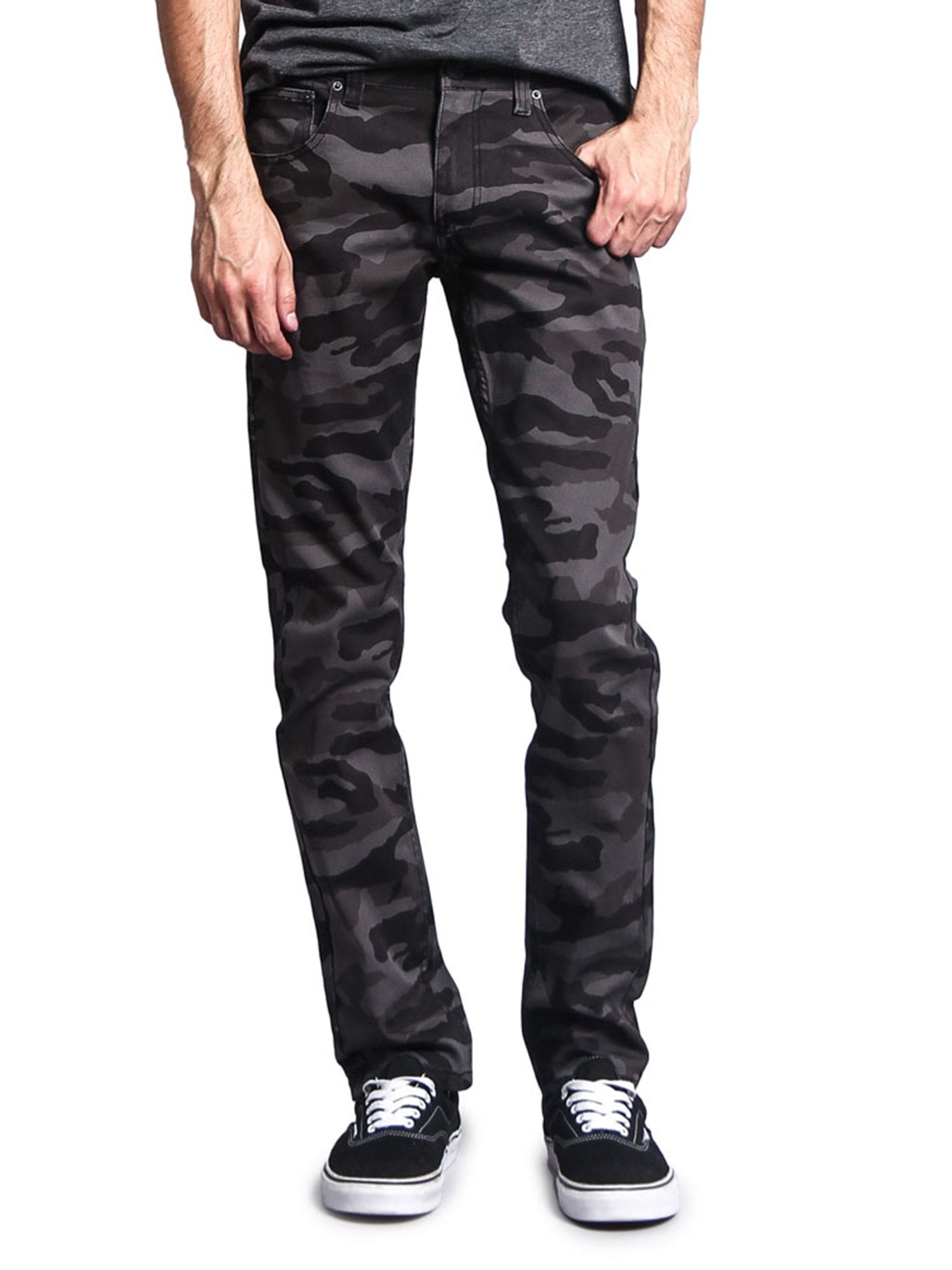 Mens camo store slim fit pants