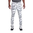 thumbnail image 1 of Victorious Mens Camouflage Skinny Fit Jeans AR169 - WHITE/CAMO - 34/34, 1 of 5