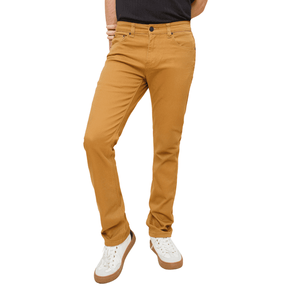 Victorious Mens Slim Fit Colored Stretch Jeans, 44X32