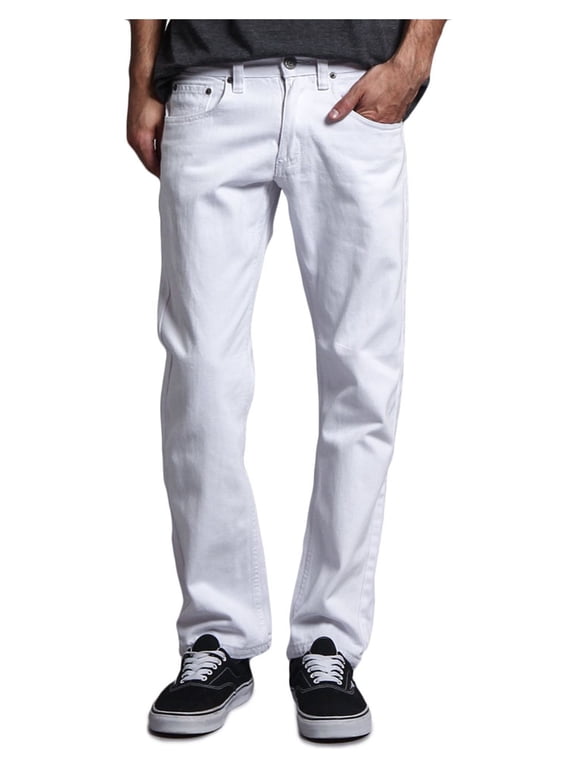 Victorious Mens Slim Fit Colored Stretch Jeans, Up To 44W