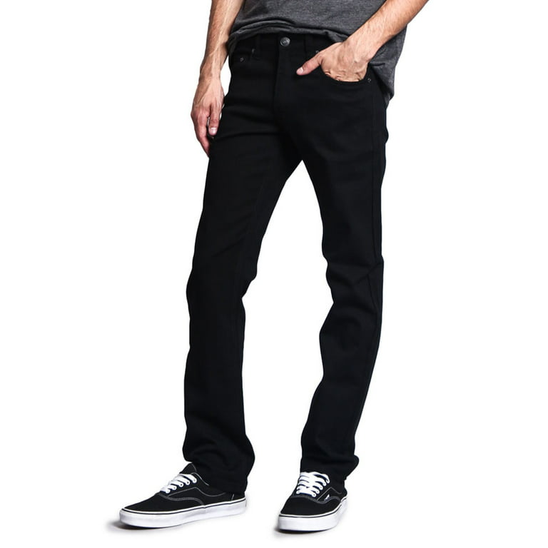 Victorious Mens Slim Fit Colored Stretch Jeans, Up To 44W