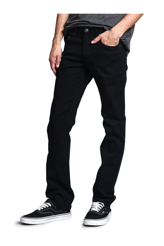 Victorious Mens Slim Fit Colored Stretch Jeans, Up To 44W