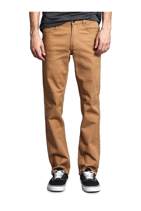 Victorious Mens Slim Fit Colored Stretch Jeans, Up To 44W