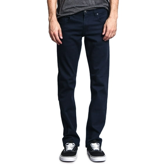 Victorious Mens Slim Fit Colored Stretch Jeans, Up To 44W