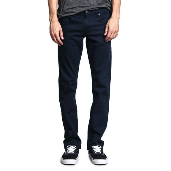 Victorious Mens Slim Fit Colored Stretch Jeans, Up To 44W