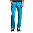 thumbnail image 1 of Victorious Mens Slim Fit Colored Stretch Jeans, Up To 44W, 1 of 6