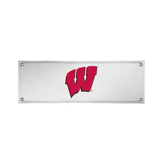 Victory 810022WIS-001 2 x 6 ft. Wisconsin Badgers NCAA Vinyl Banner