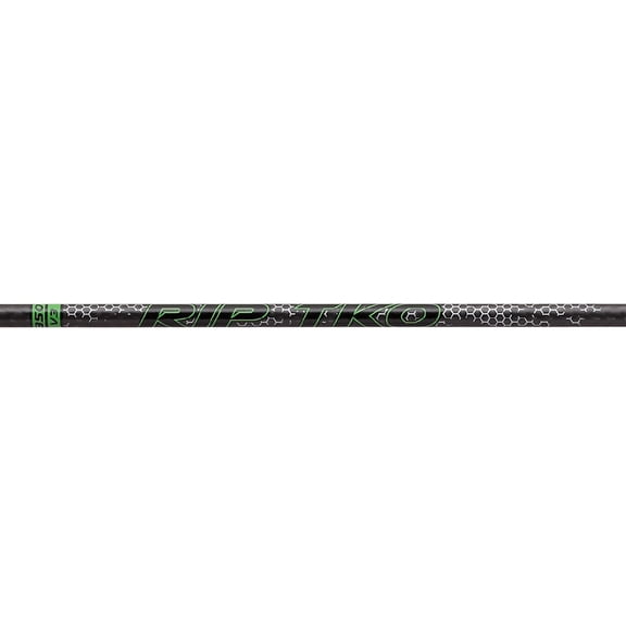 Victory Archery Rip Tko Gamer 400 Raw Unfletched Shaft With Nocks And Loose Inserts