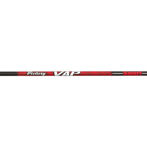 Victory Archery VAP Sport 800 Target Shafts 12pk, 5.4 GPI, High Modulus Carbon Fiber, Micro-Diameter, ICE Nano Ceramic Coating, Spine-Aligned for Accuracy (VAPS-800TS-12)