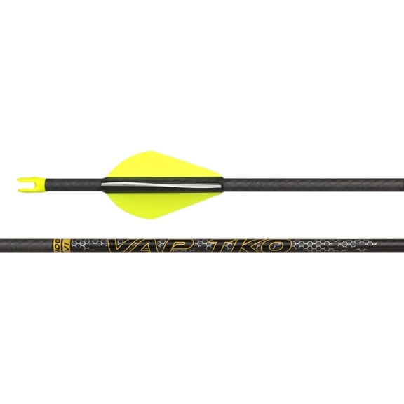 Victory Archery VAP TKO 400 Spine Hunting Arrow, 6 Pack