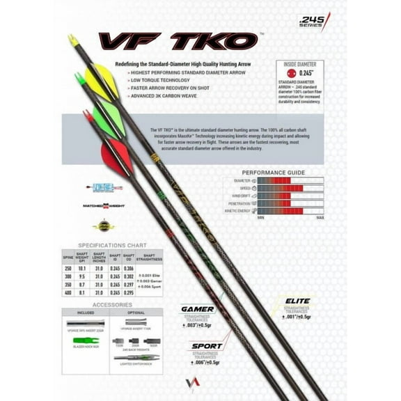 Victory - VF TKO Gamer - 250 Spine - 6 Pack
