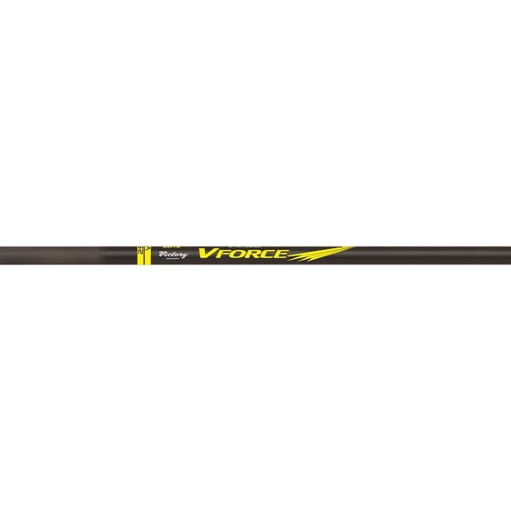 Victory Archery VForce Elite 250 Carbon Hunting Arrows, 12 Pack