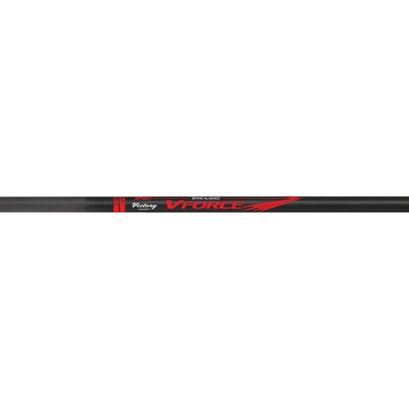 Victory Archery VForce Sport 400 Spine Carbon Hunting Arrows, 12 Pack