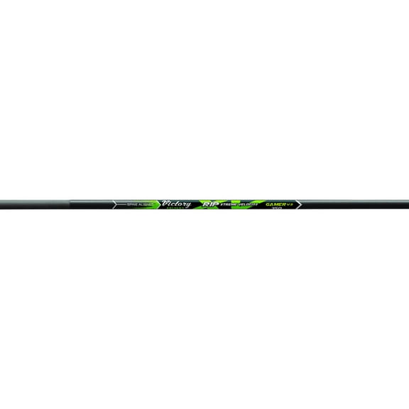 Victory Archery Victory Rip XV Gamer Shafts 200/250/300/350/400 Black - 12/Pack