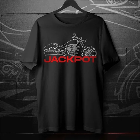 Victory Arlen Ness Jackpot Motorcycle T-Shirt for Bikers