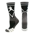 thumbnail image 1 of Victory Baseball Socks with Player Crew Length (Black/Graphite/White, Small), 1 of 2