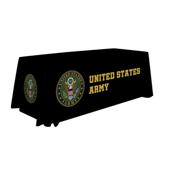 Victory Corps 810026USARM-001 6 ft. USA Army Dye Sublimated Table Throw