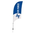 thumbnail image 1 of Victory Corps - Air Force Falcons 7. 5 ft. Razor Feather Flag with Spike Base, 1 of 1