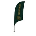 thumbnail image 1 of Victory Corps - Baylor Bears 7. 5  ft. Razor Feather Flag with Spike Base, 1 of 1