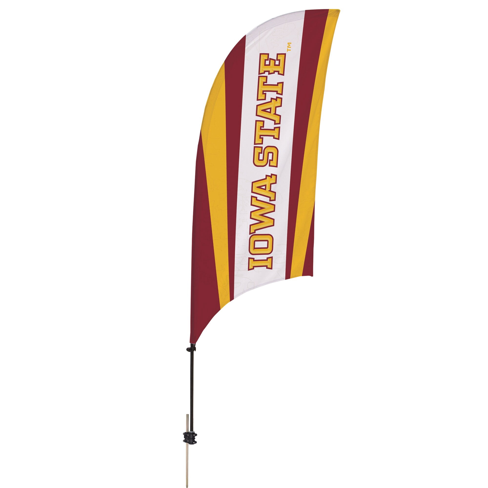 Staples Razor Flags Iowa State Cyclones 7.5' Razor Feather Stake Flag - Walmart.com