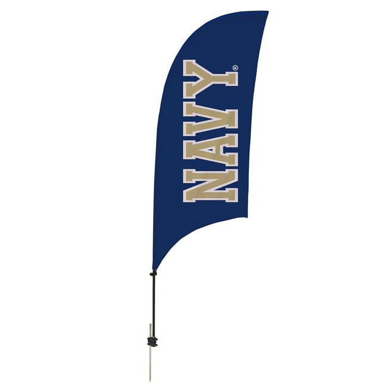 Showdown Displays, Navy Midshipmen Razor Feather Flag, 7.5 ft Spike ...