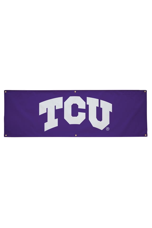 - TCU Horned Frogs 2' x 6' Vinyl Banner