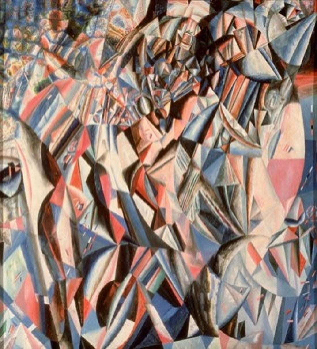 Victory Over Eternity by Pavel Nikolaevic Filonov oil on canvas 1920-1921 1883-1941 Russia St Petersburg State Russian Museum Canvas Art - Pavel Nikolaevic Filonov (24 x 36)
