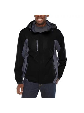 Victory Outfitters Men's Genuine Leather Jacket With Zip-Out Hood - Black, 3XLT (Midweight, Classic Fit)