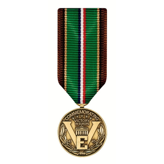 Victory In Europe Commemorative Medal Miniature