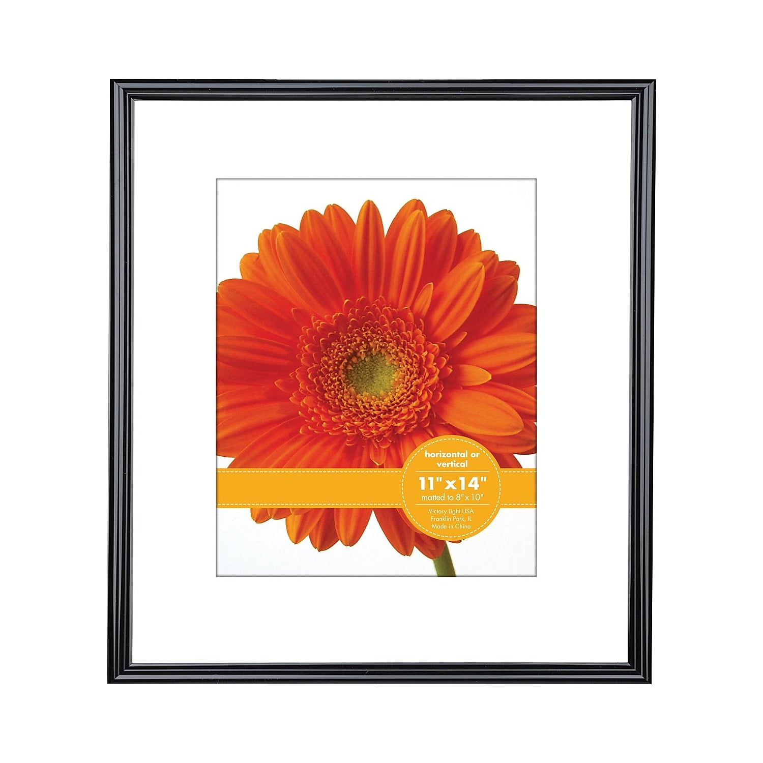 Victory Light Poster Frame Black 11 x 14 VF0023B.1114