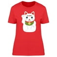 thumbnail image 1 of Victory Lucky Cat T-Shirt Women -Image by Shutterstock, Female Medium, 1 of 2